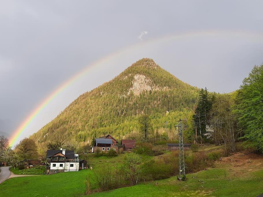 S'Rastl Direkt Mit Bergpanorama Apartman Grundlsee Kültér fotó