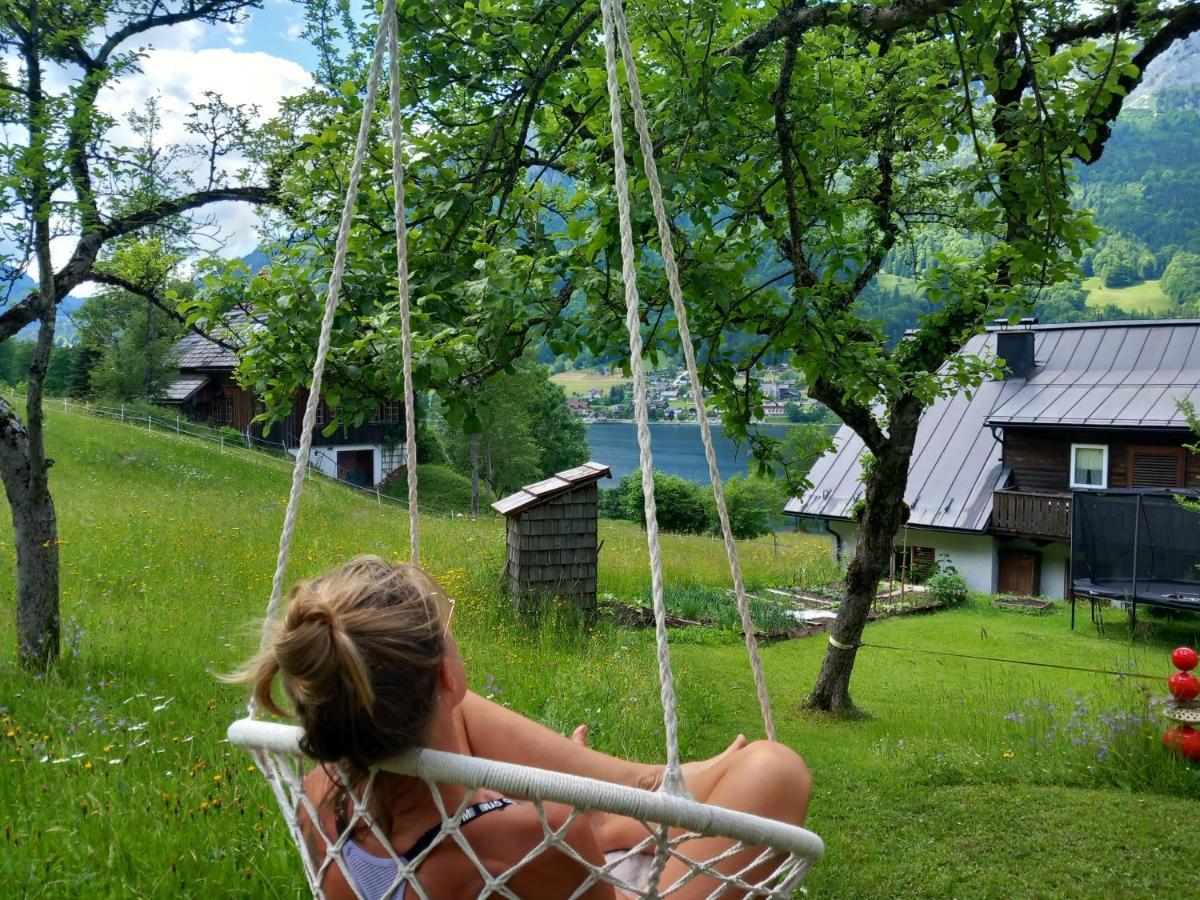 S'Rastl Direkt Mit Bergpanorama Apartman Grundlsee Kültér fotó