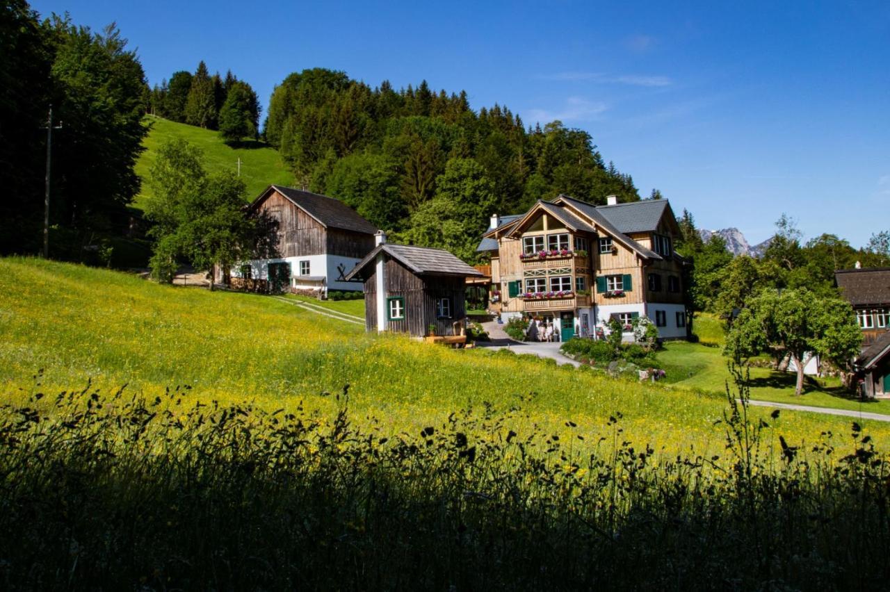 S'Rastl Direkt Mit Bergpanorama Apartman Grundlsee Kültér fotó