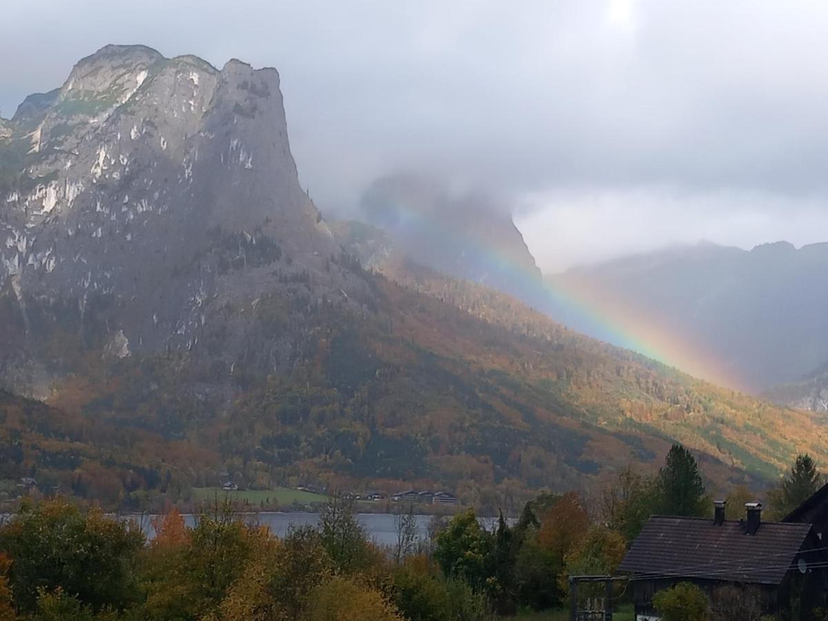 S'Rastl Direkt Mit Bergpanorama Apartman Grundlsee Kültér fotó